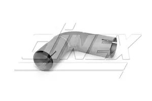 90ø Exhaust Elbow, ID=64 / L=200, SPD